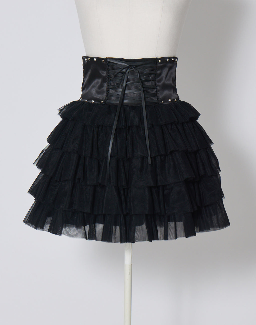AVENCHUMU Studded corset tutu skirt