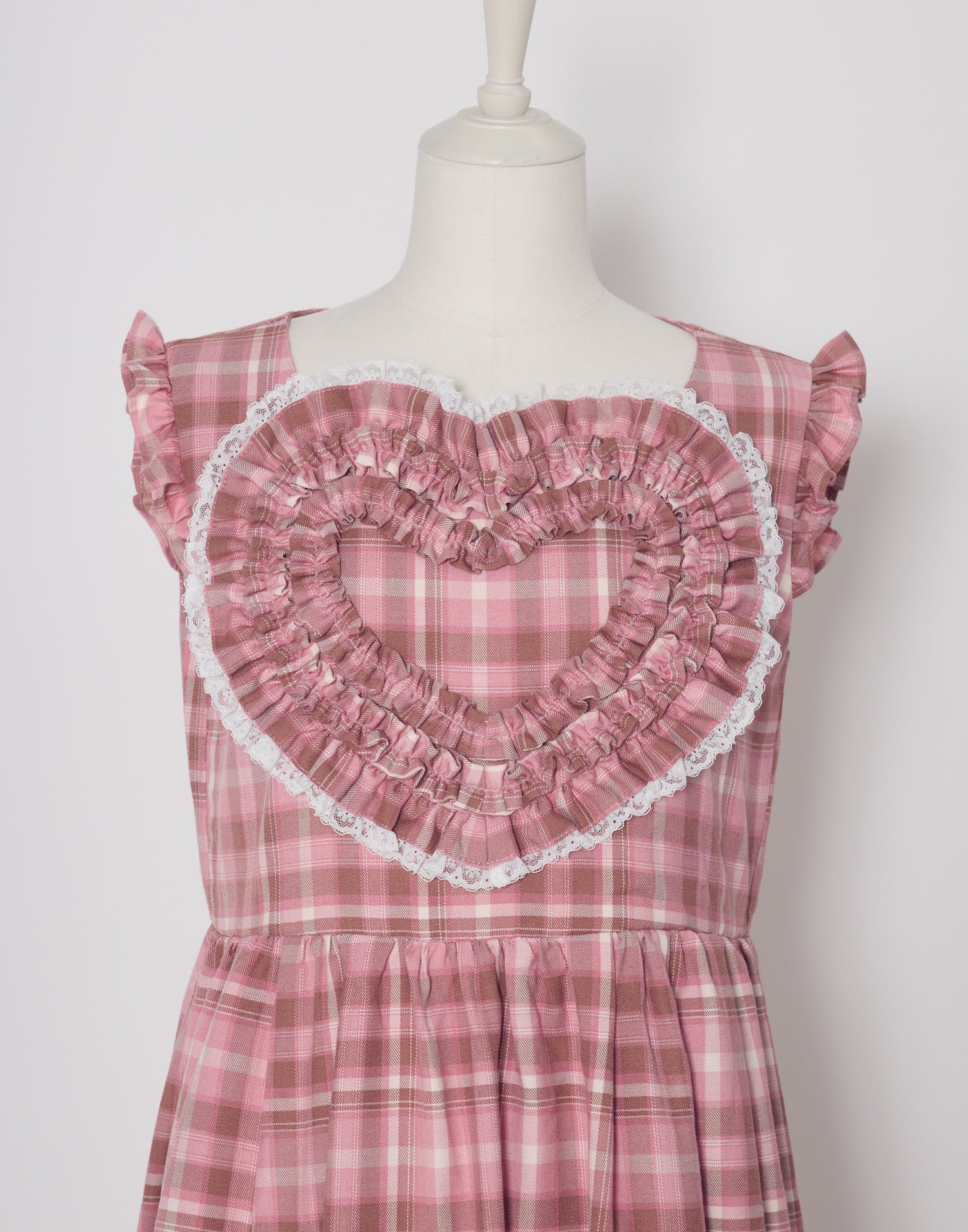 Lolime frill heart long dress
