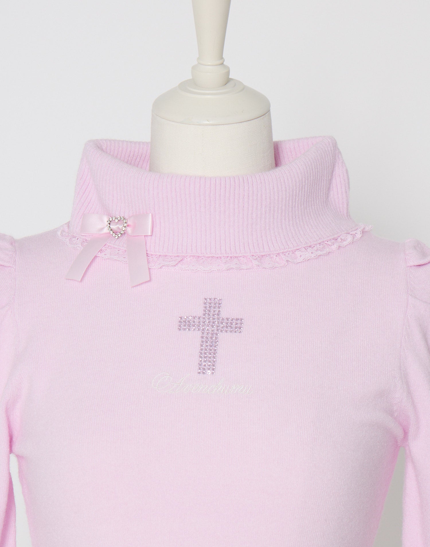 AVENCHUMU Angel feather knit one-piece