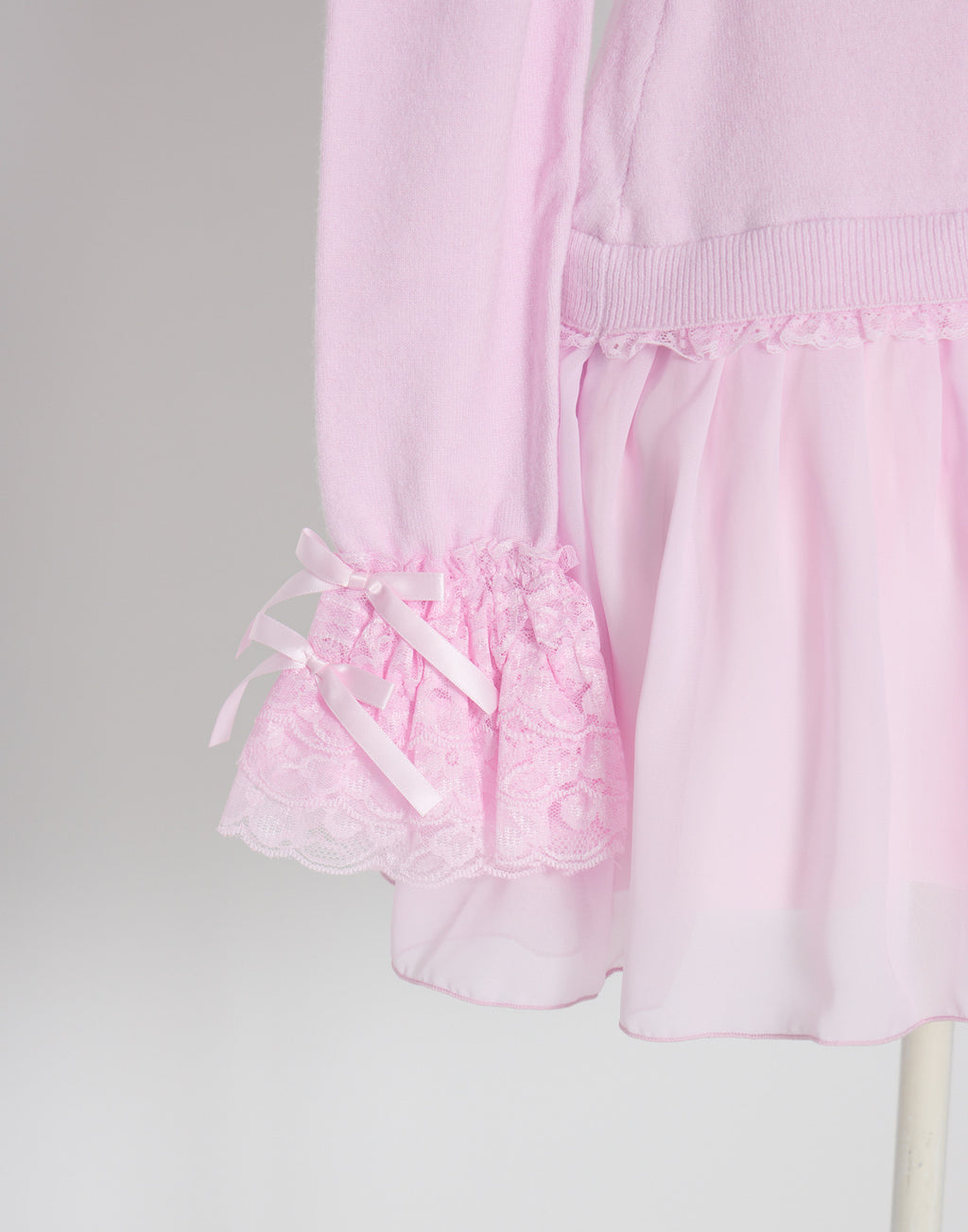 AVENCHUMU Angel feather knit one-piece