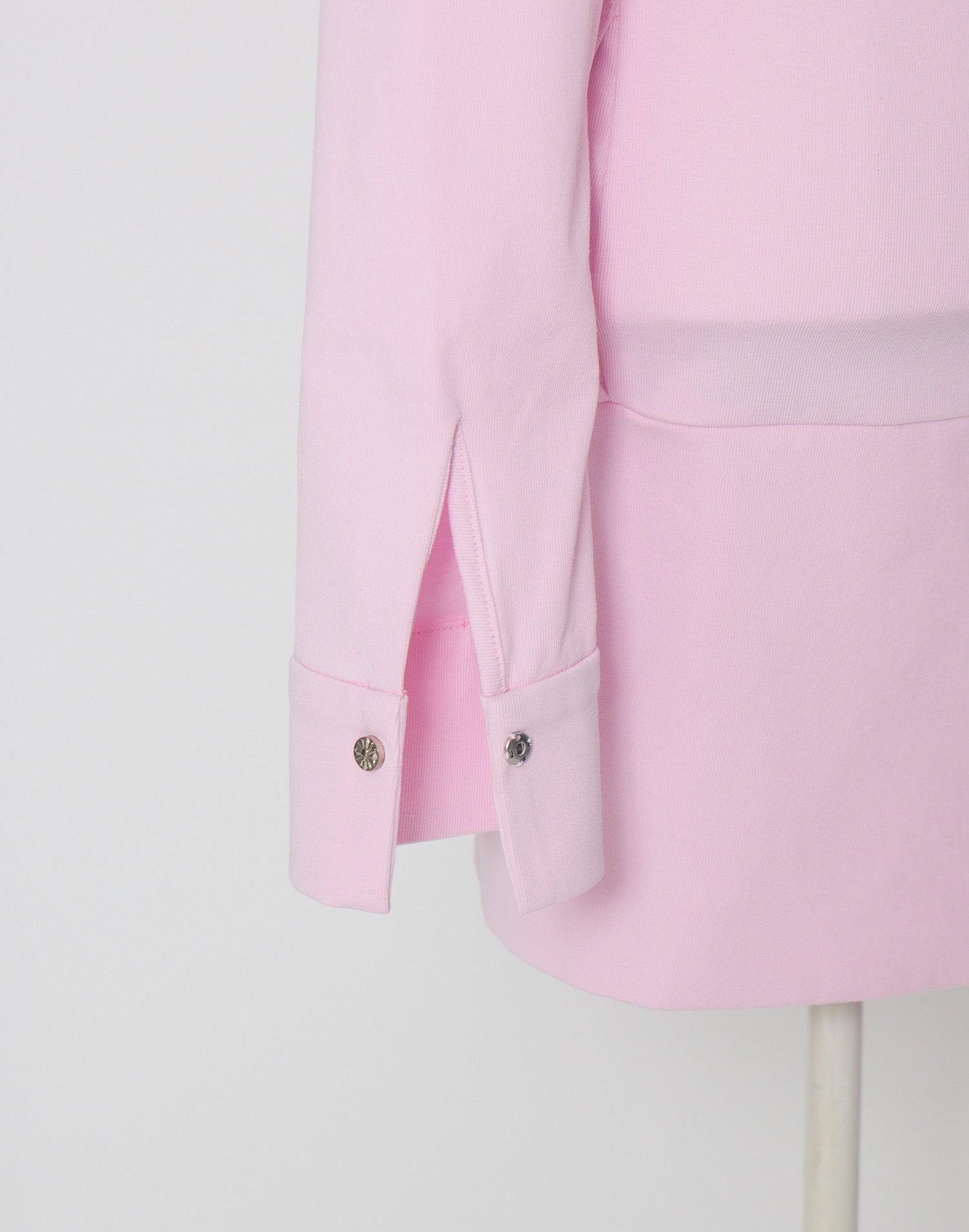 AVENCHUMU Zip-up shirt collar shirring one-piece