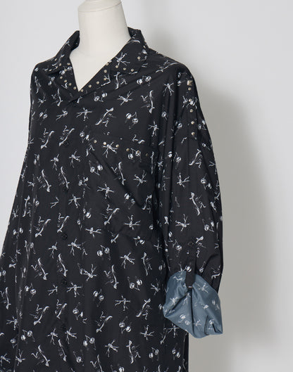 AVENCHUMU ERICO collaboration illustration oversized shirt