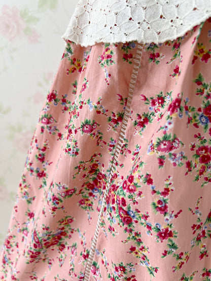 beberose Lace Bare Top Cotton Dress