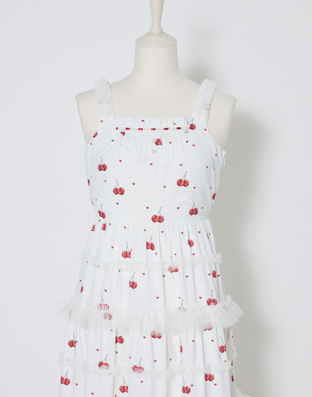 mellfy memory Sweet cherry long Dress