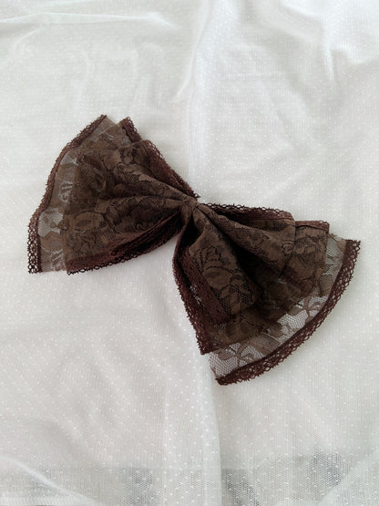 Kirallum Tokyo Handmade Big Bow (Browny)