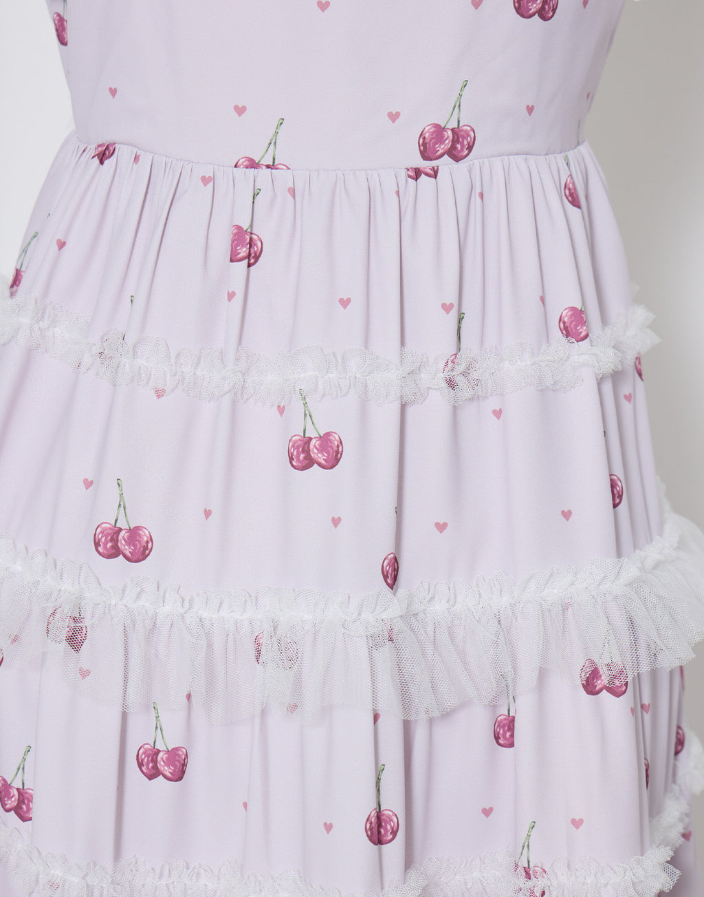 mellfy memory Sweet cherry long Dress