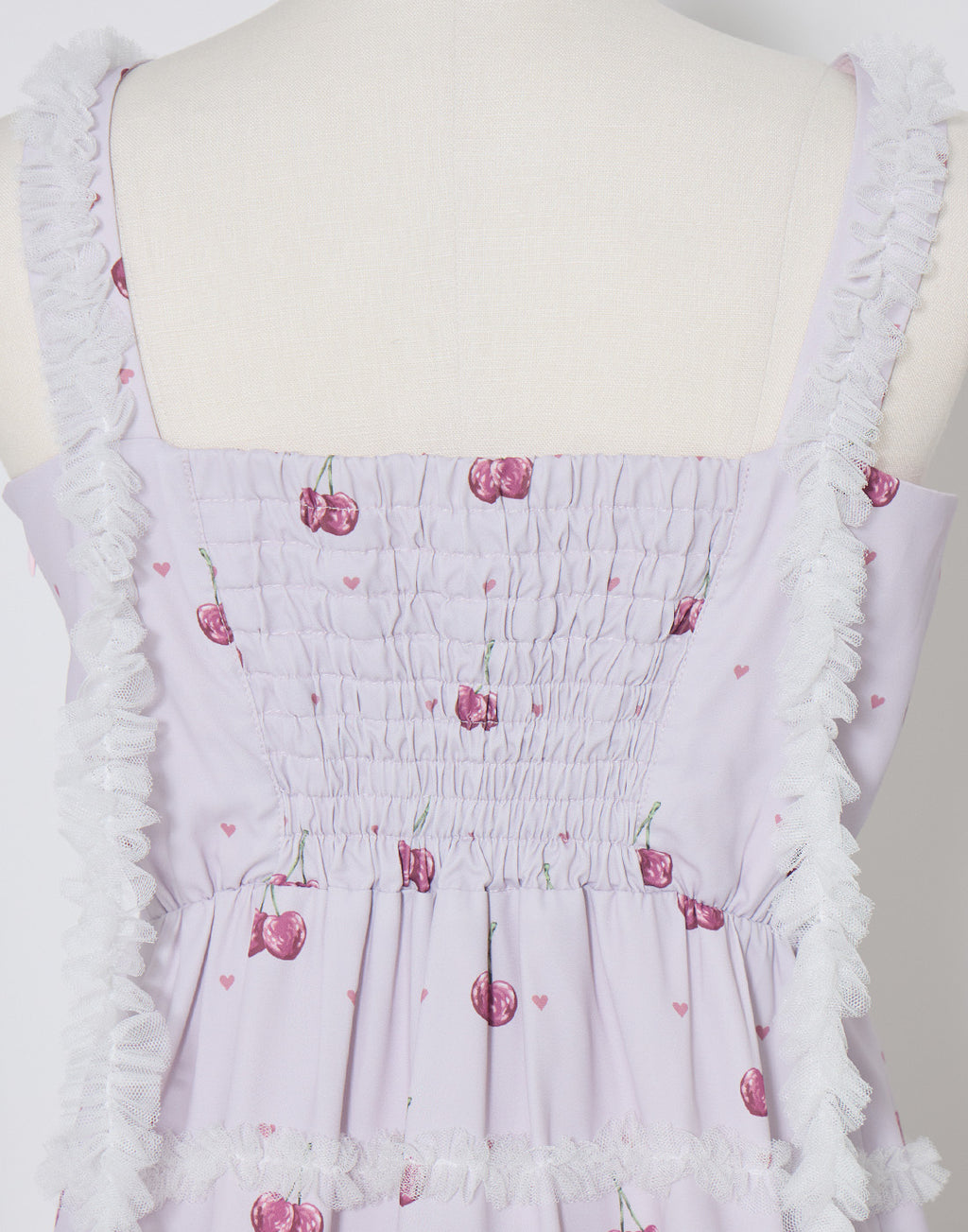mellfy memory Sweet cherry long Dress