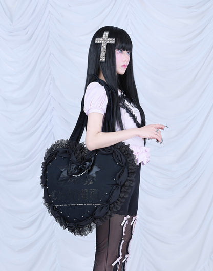 AVENCHUMU Love heart's cake tote bag