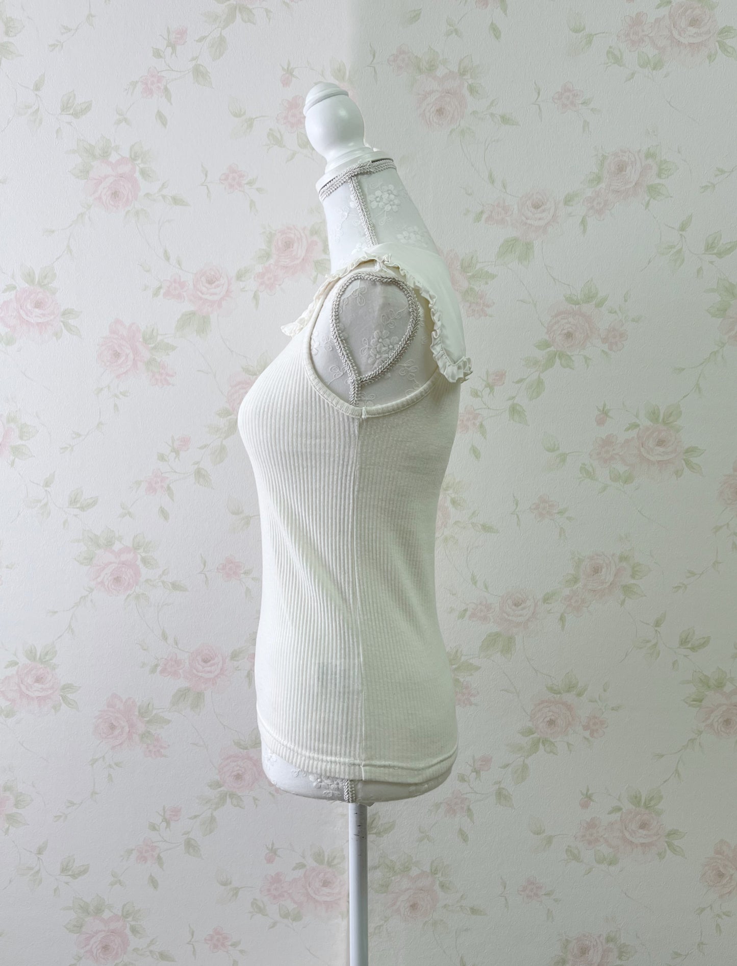 Ank Rouge Dolly Sailor Collar Tank Top (Ivory)