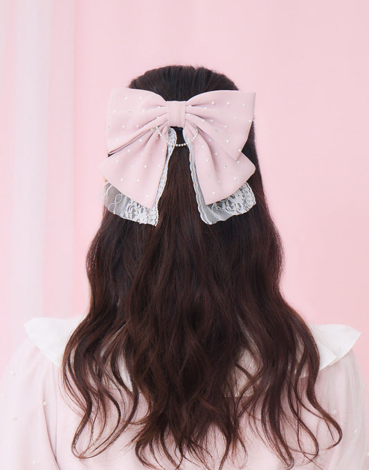 mellfy memory Eternity girly pearl ribbon