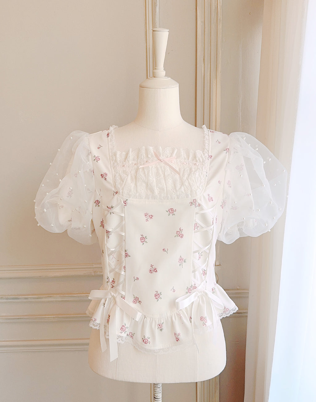 mellfy memory Love to doll baby rose blouse