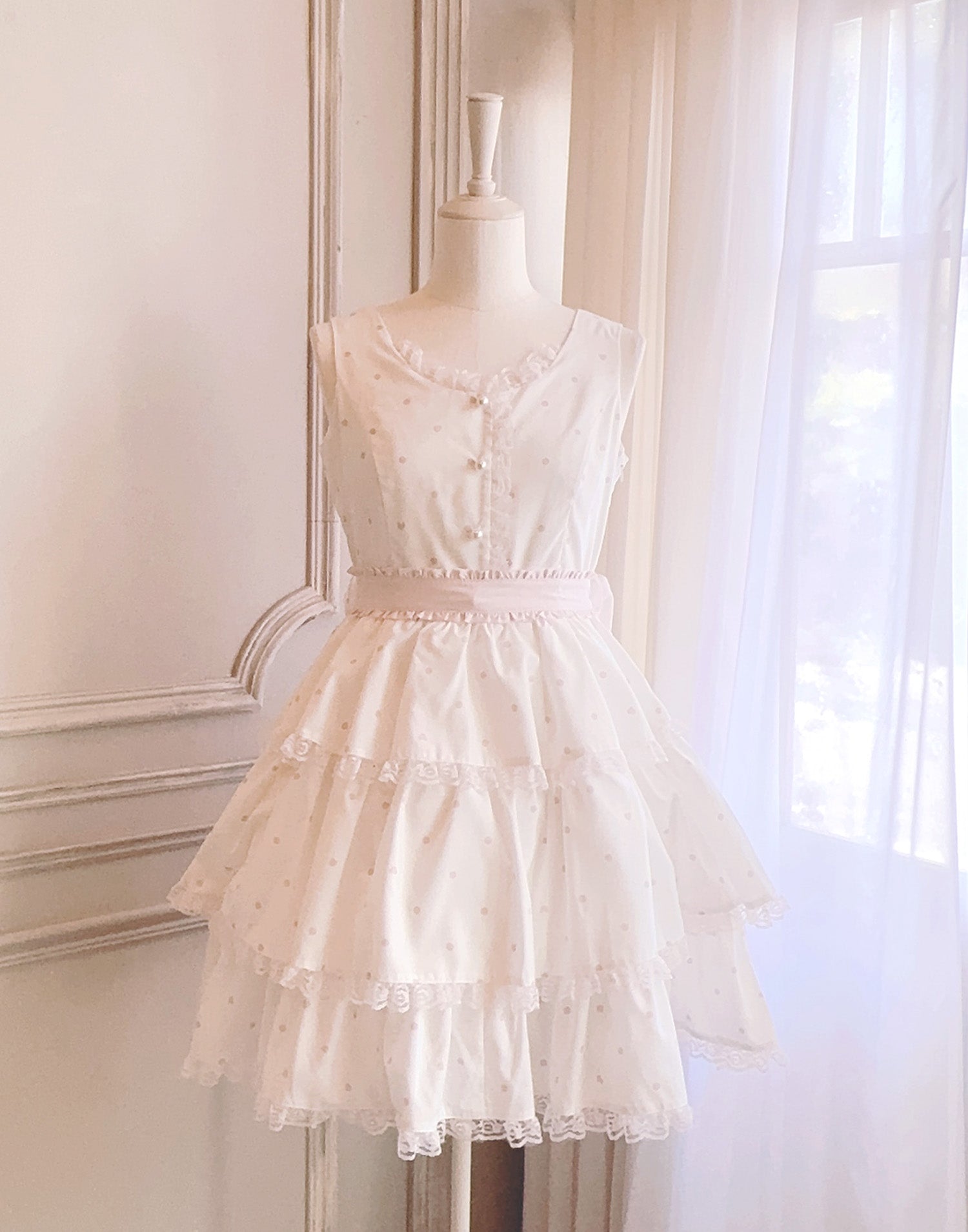 mellfy memory Sweet secret heart dot onepiece