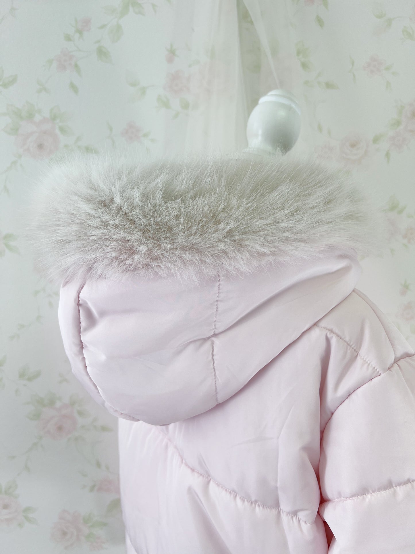NICE CLAUP Puffer Jacket (Baby Pink)