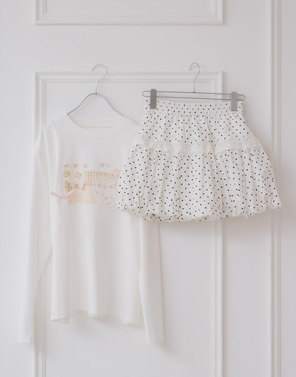 Lolime lacy balloon skirt