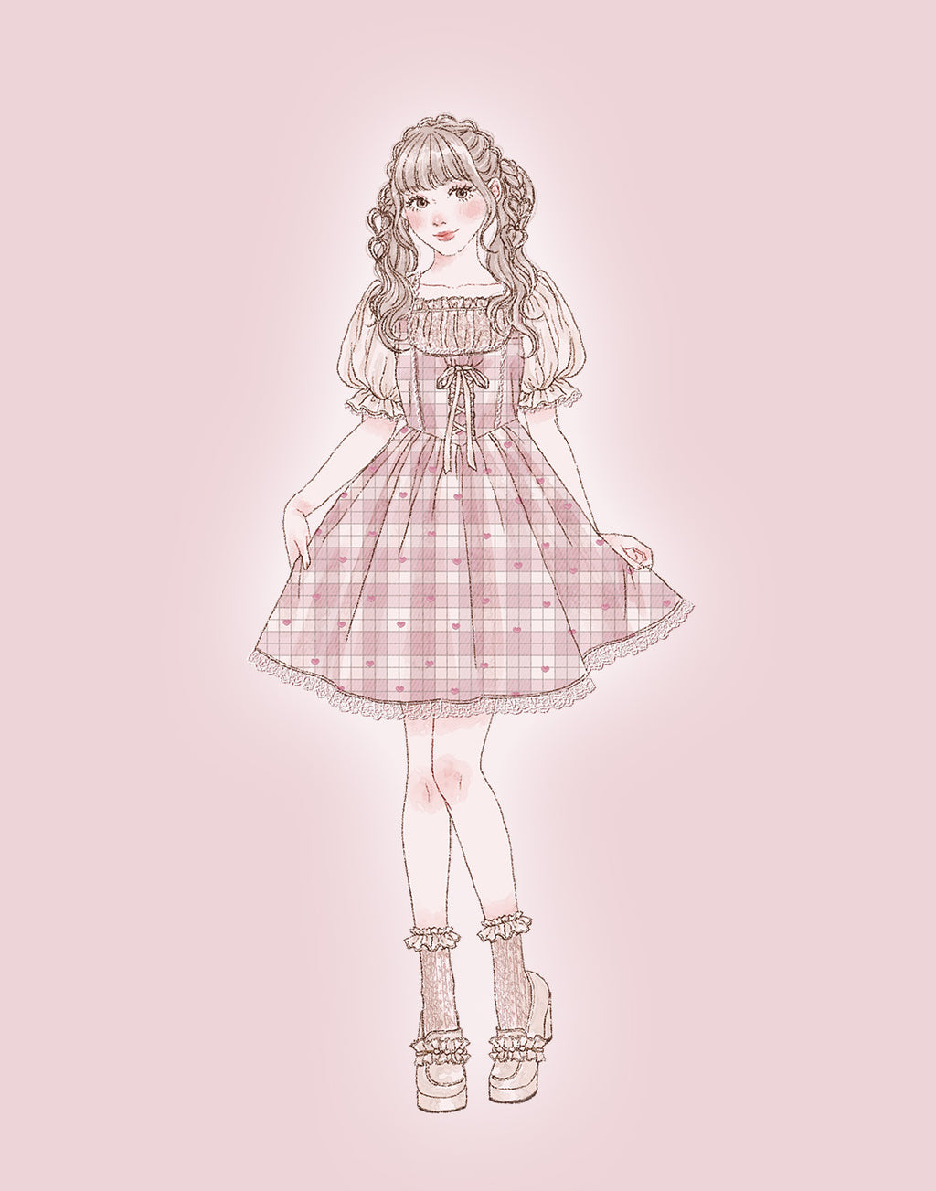 mellfy memory Sweet heart love check onepiece