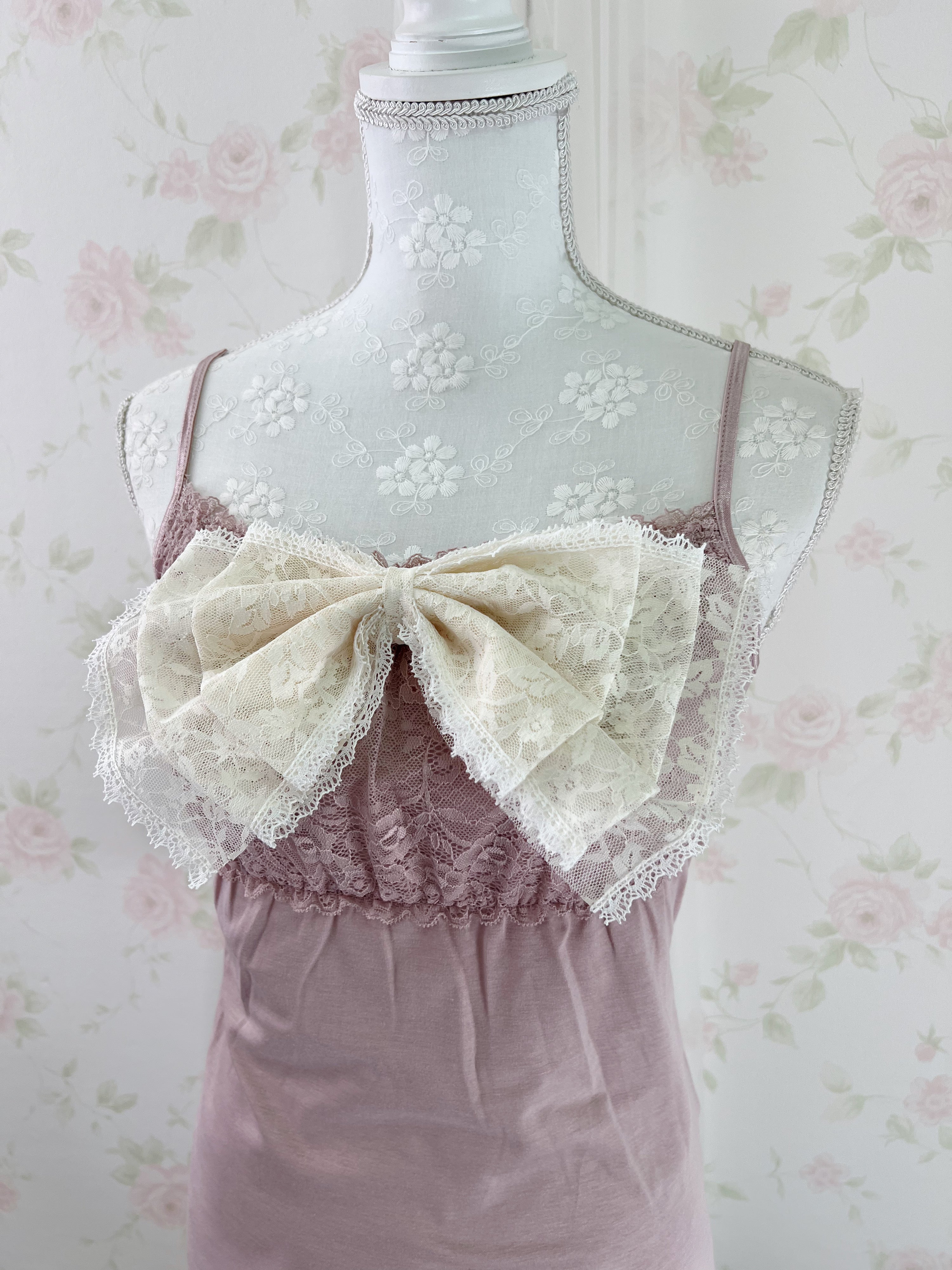 Honeys Lace Camisole (Pink)