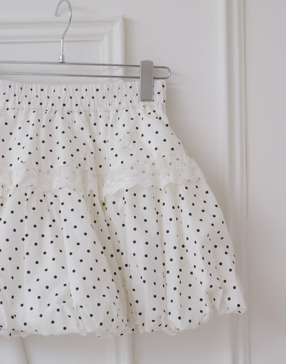Lolime lacy balloon skirt