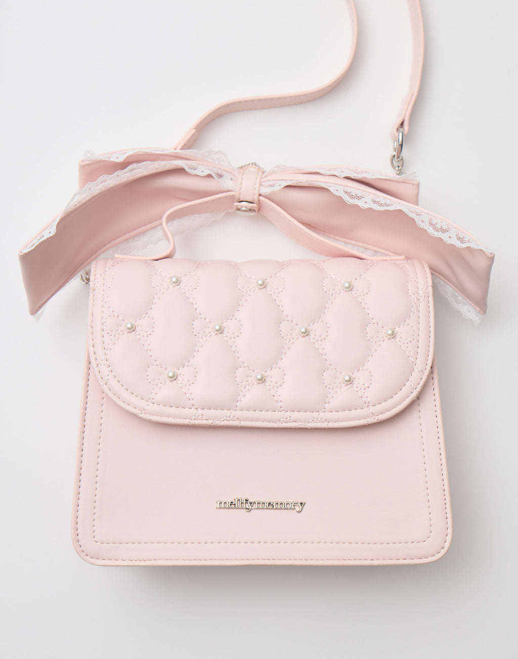 mellfy memory Ribbon quilting eternity bag