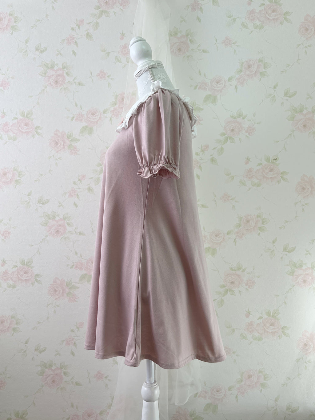 Ank Rouge Dolly Collar Dress (Pink)