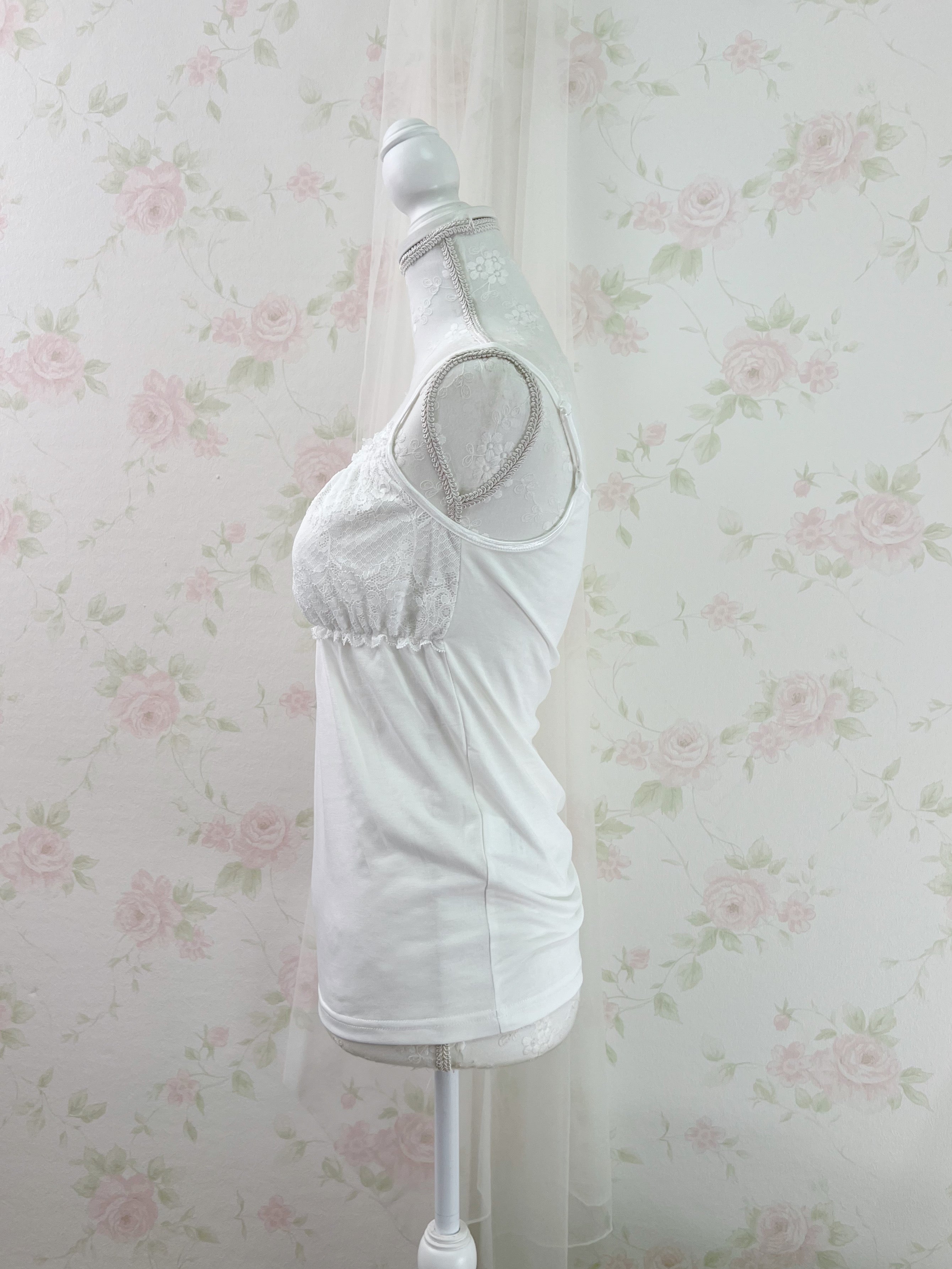 Honeys Lace Camisole (White)