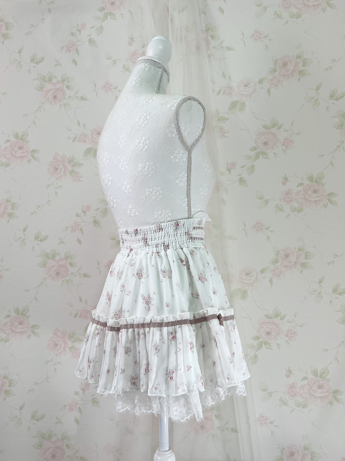 LIZ LISA Petite Floral Himekaji Tunic&Sukapan Set Up