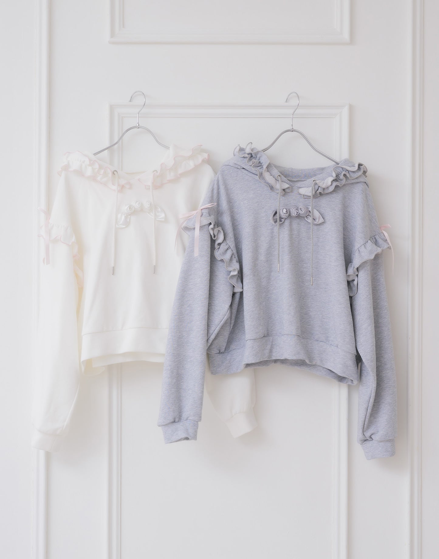 Lolime rose motif hoodie