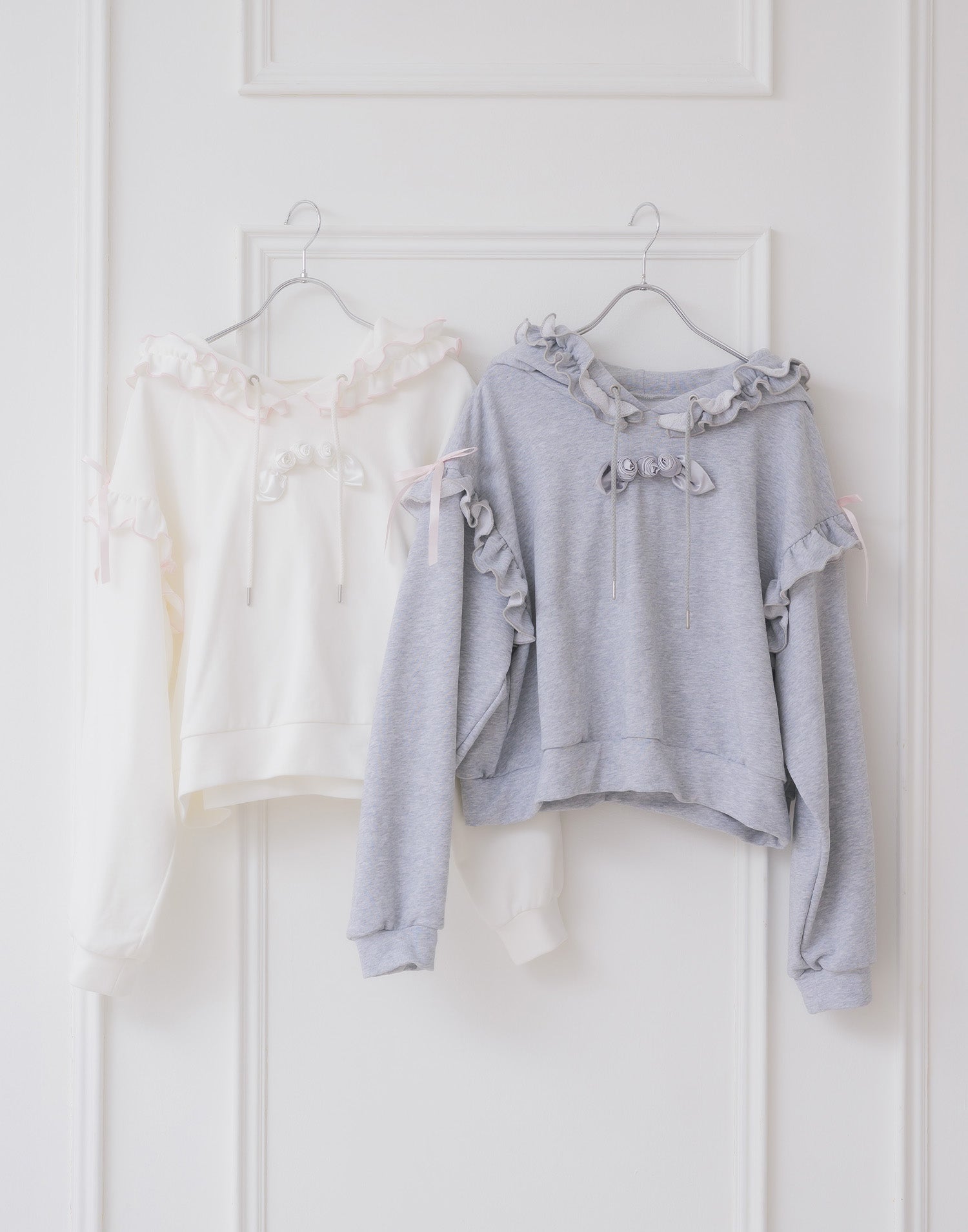 Lolime rose motif hoodie