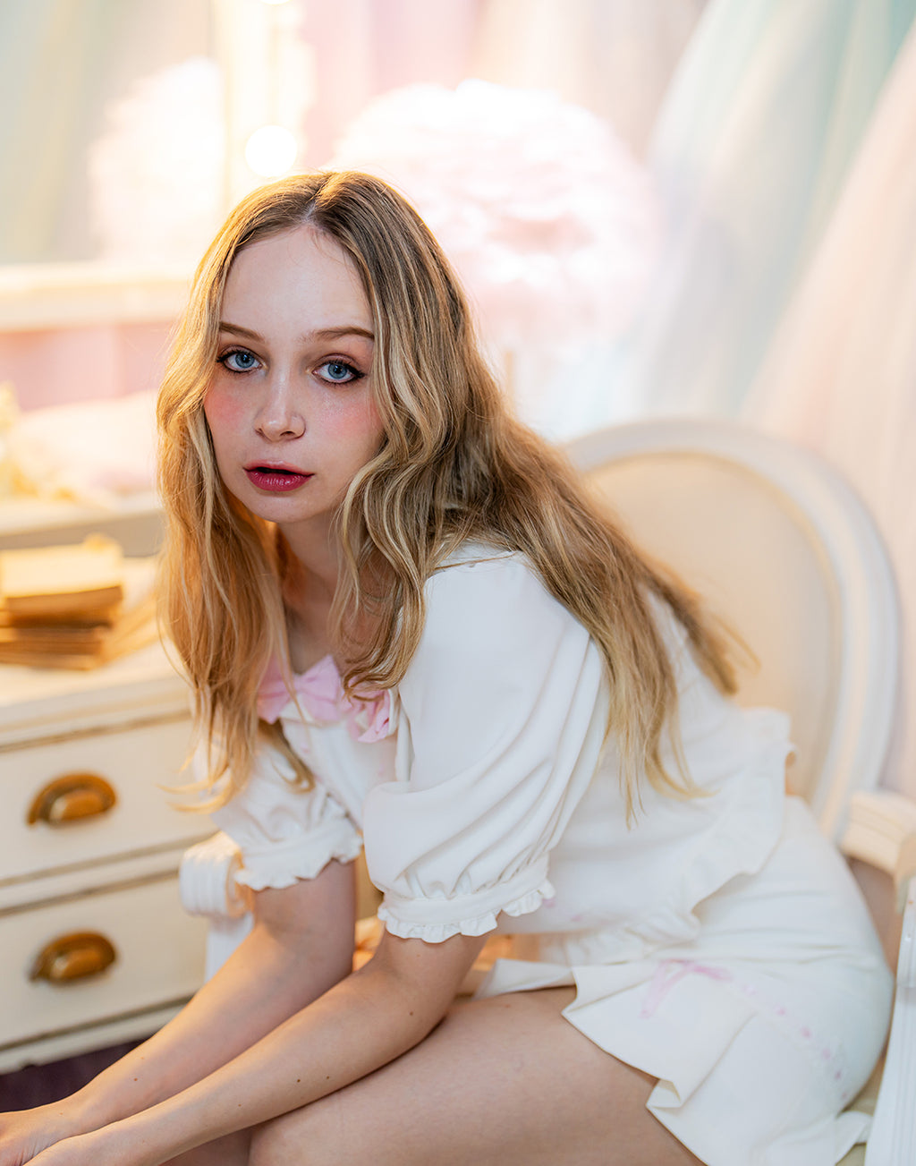 Lolime Coquette Ribbon Skirt