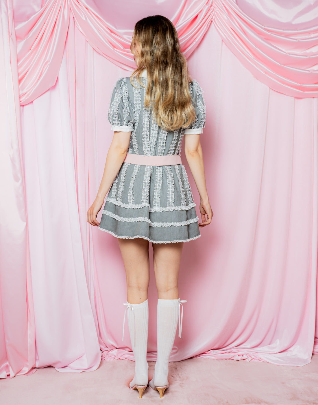 Lolime Lacy Madonna Dress