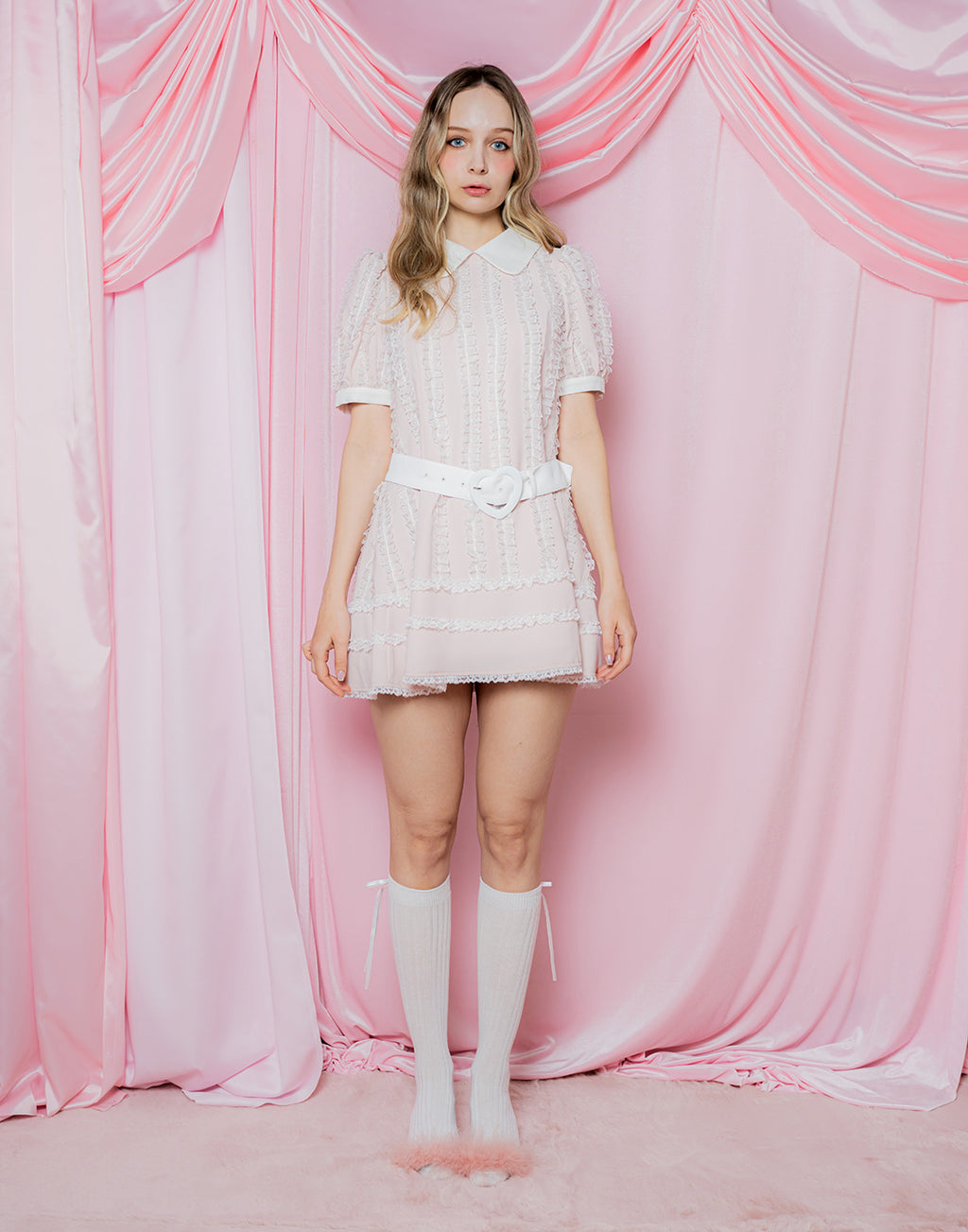 Lolime Lacy Madonna Dress