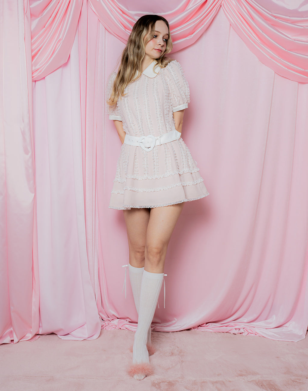 Lolime Lacy Madonna Dress