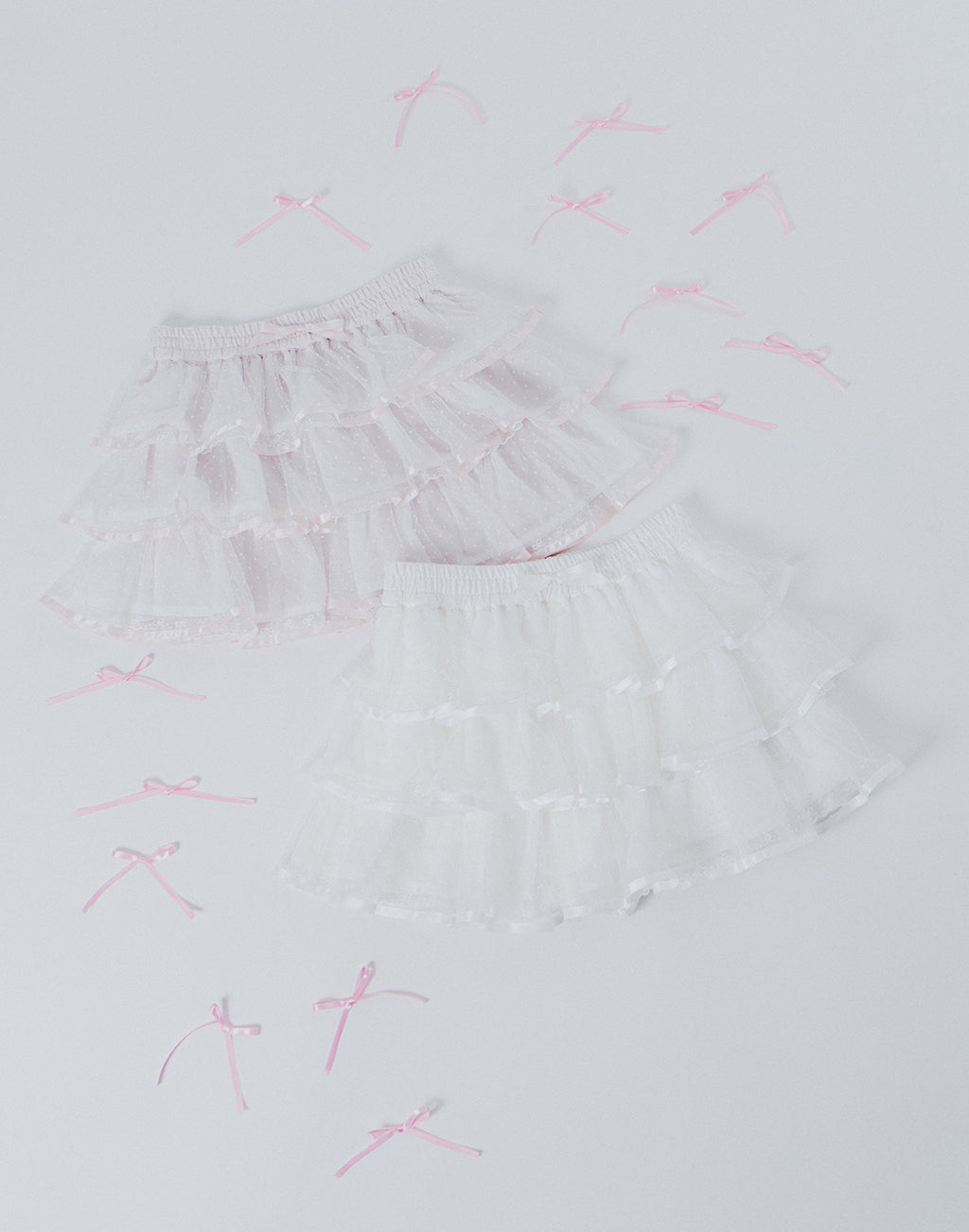Lolime Syrup Frill Mini Skirt