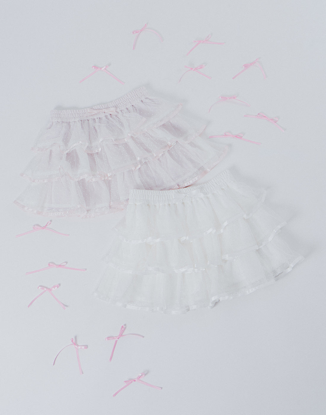 Lolime Syrup Frill Mini Skirt