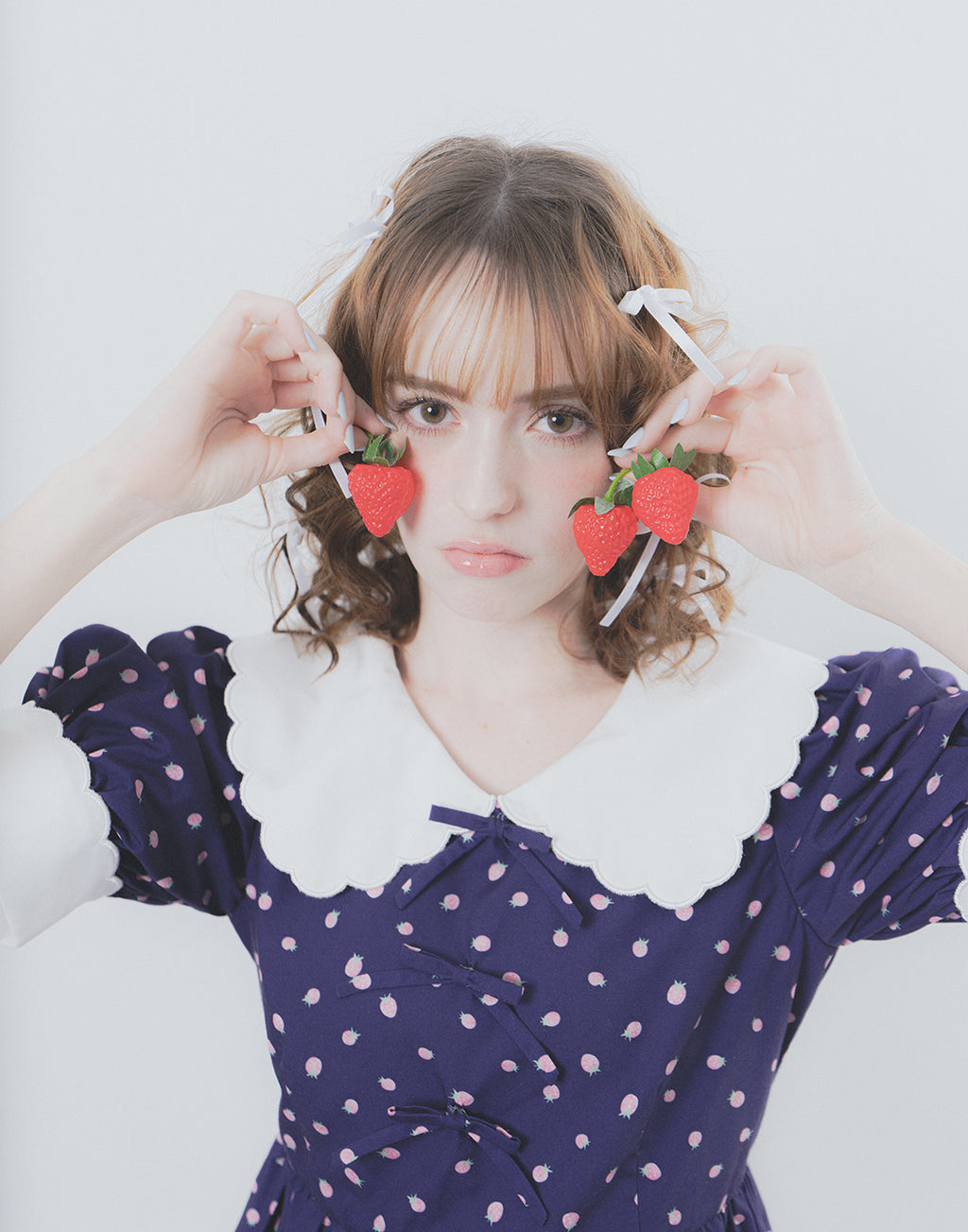 Lolime Juicy Pop Strawberries Dress