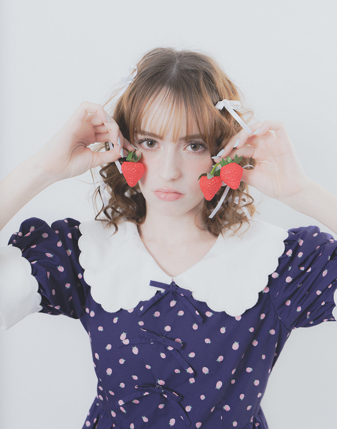 Lolime Juicy Pop Strawberries Dress