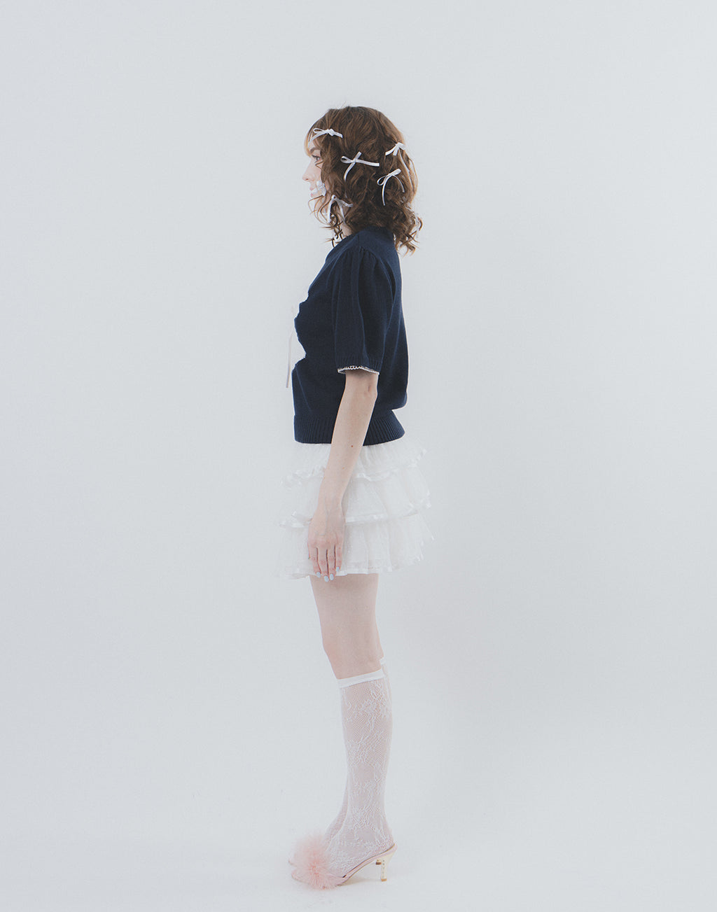 Lolime FANCY BUNNY Knit Top