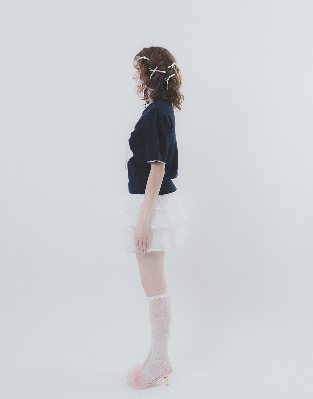 Lolime FANCY BUNNY Knit Top