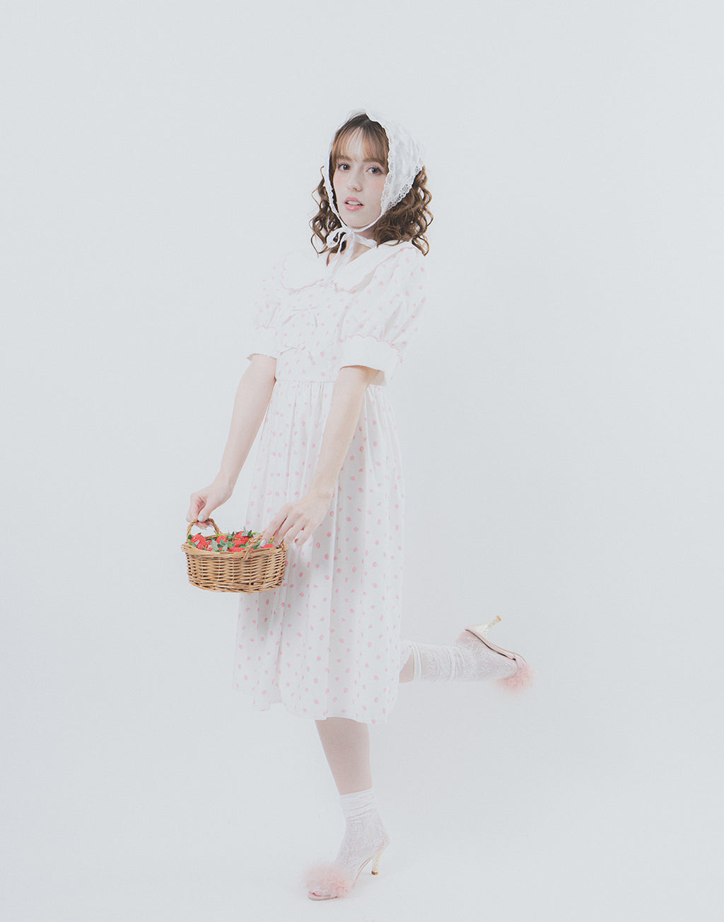 Lolime Juicy Pop Strawberries Dress