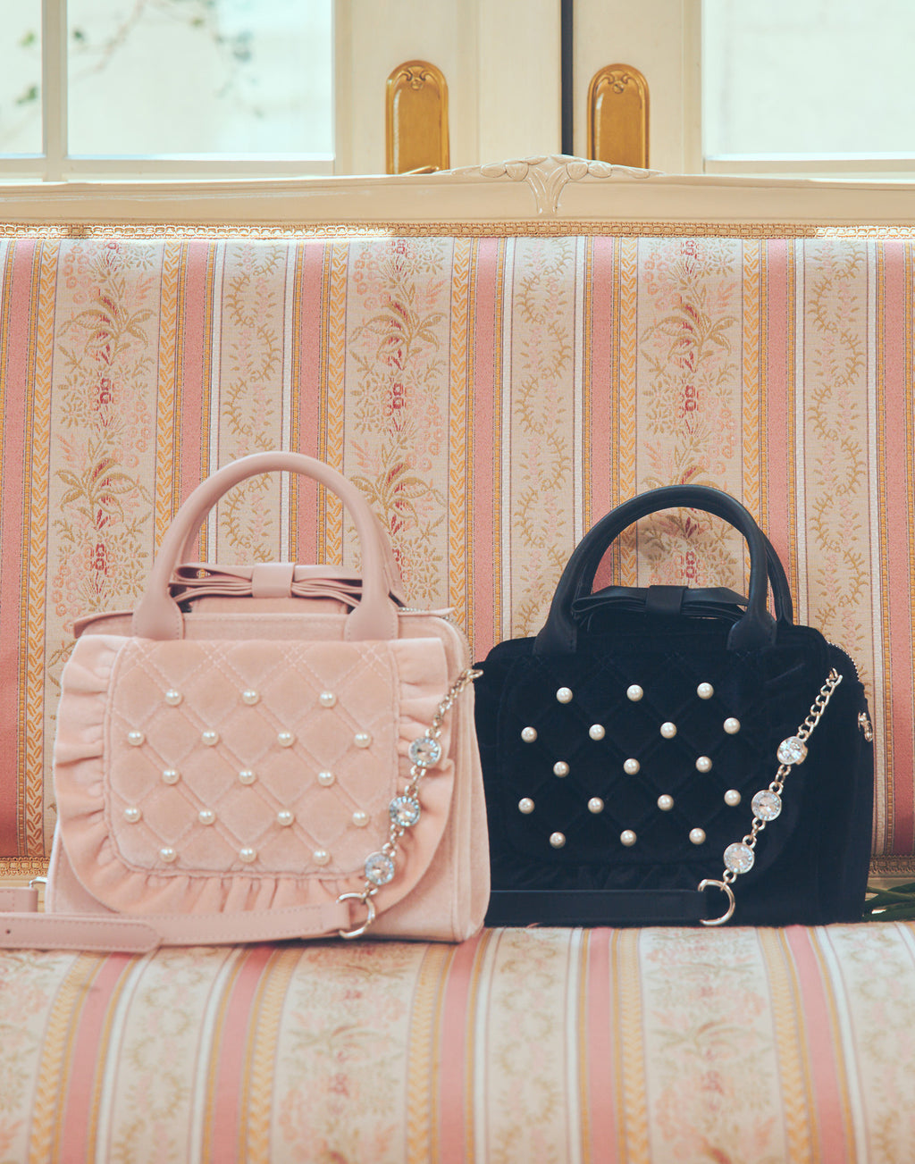 mellfy memory Eternity love mellfy velour bag