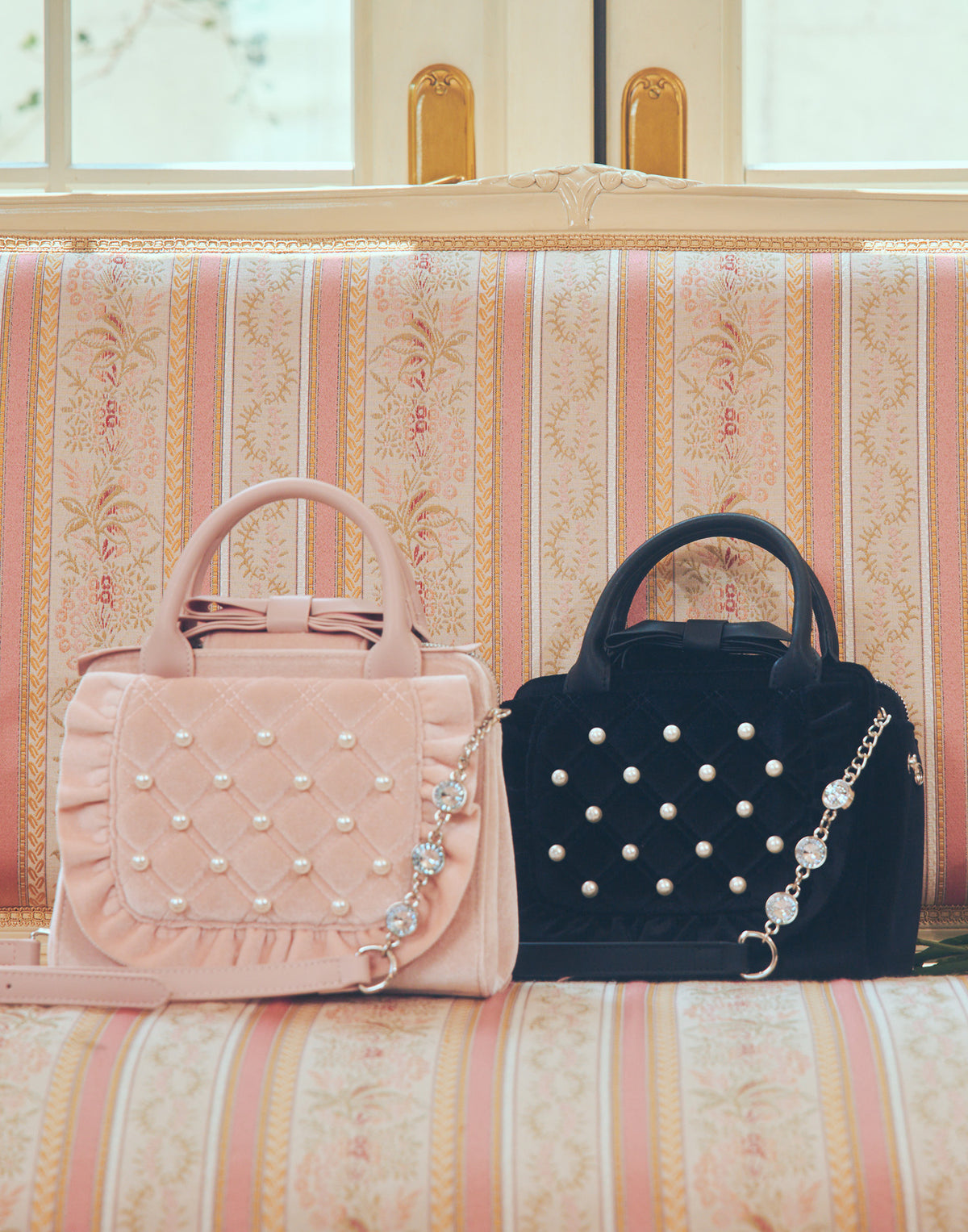 mellfy memory Eternity love mellfy velour bag