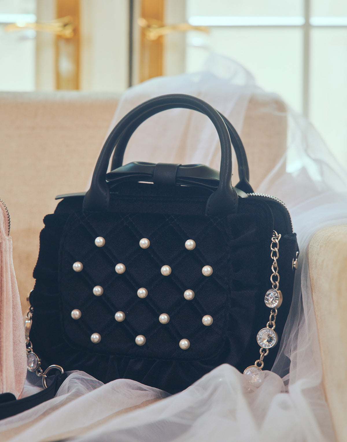 mellfy memory Eternity love mellfy velour bag