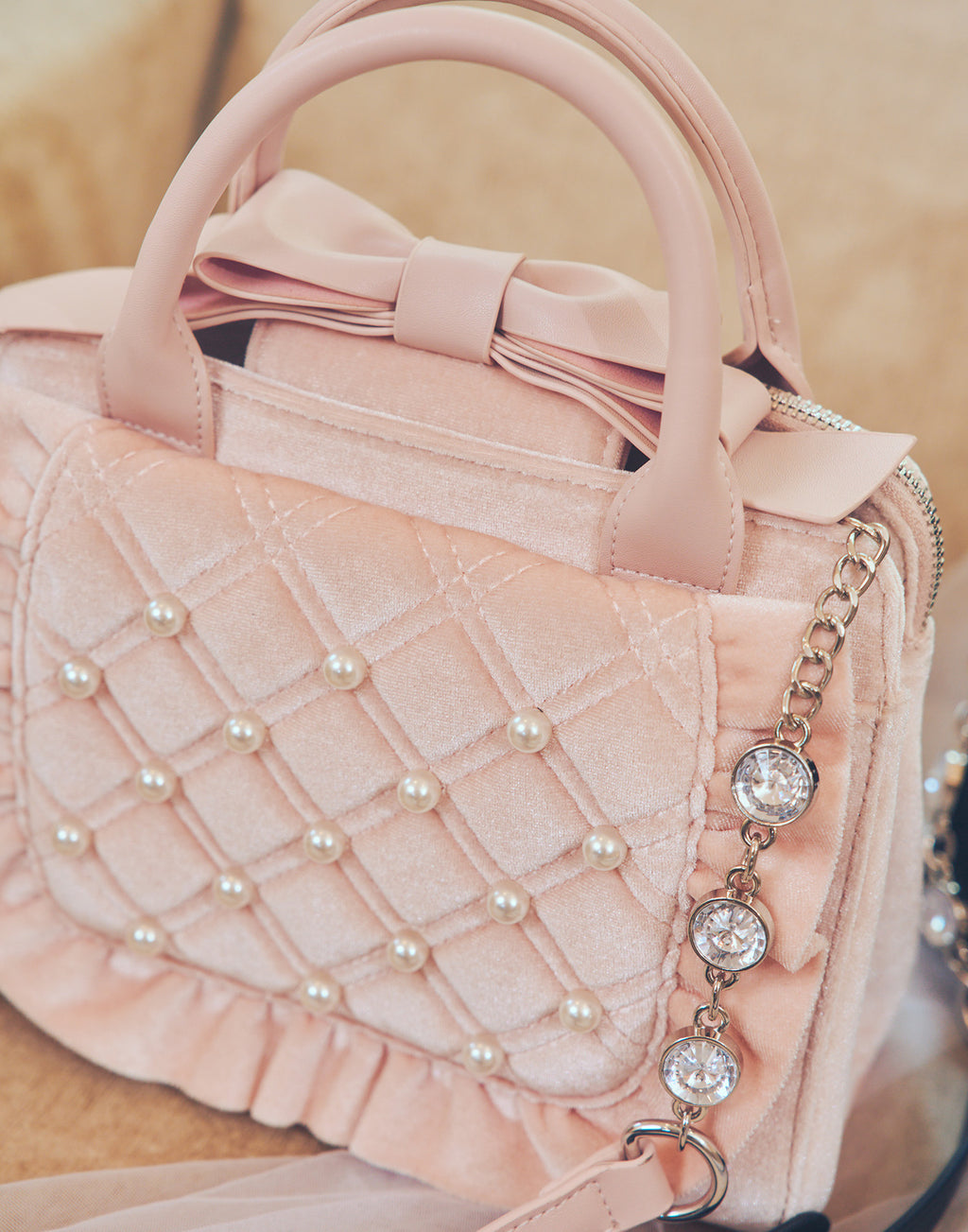 mellfy memory Eternity love mellfy velour bag