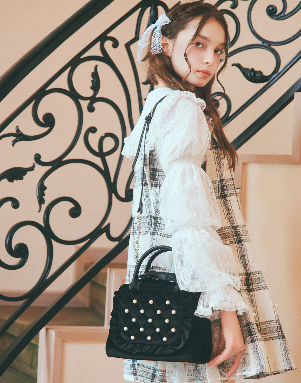 mellfy memory Eternity love mellfy velour bag