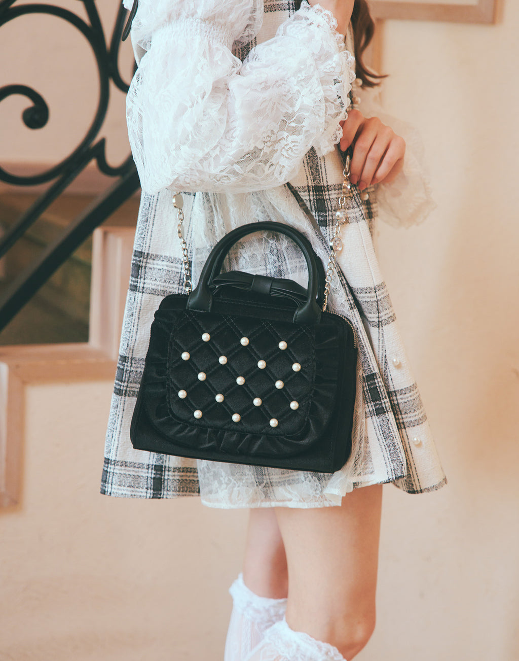 mellfy memory Eternity love mellfy velour bag