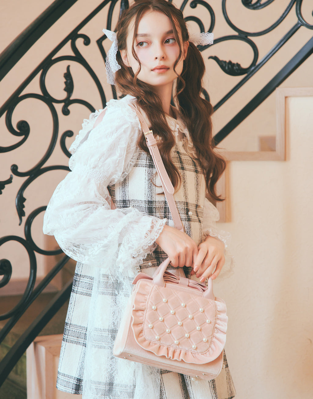 mellfy memory Eternity love mellfy velour bag