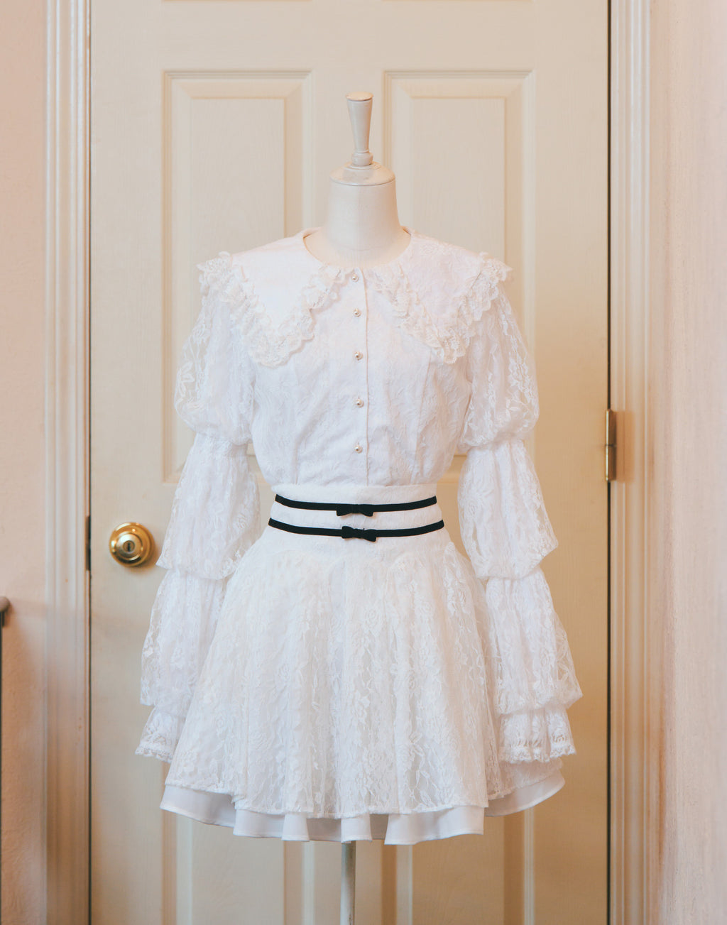 mellfy memory Rose perfume tulle veil skirt