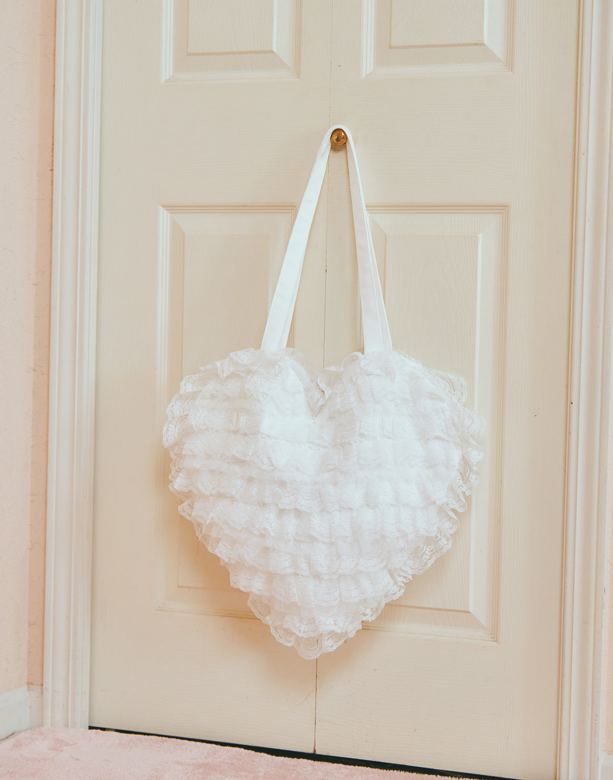 mellfy memory Tiered sweet love heart tote bag