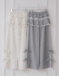 Lolime fancy dot layered pantsskirt