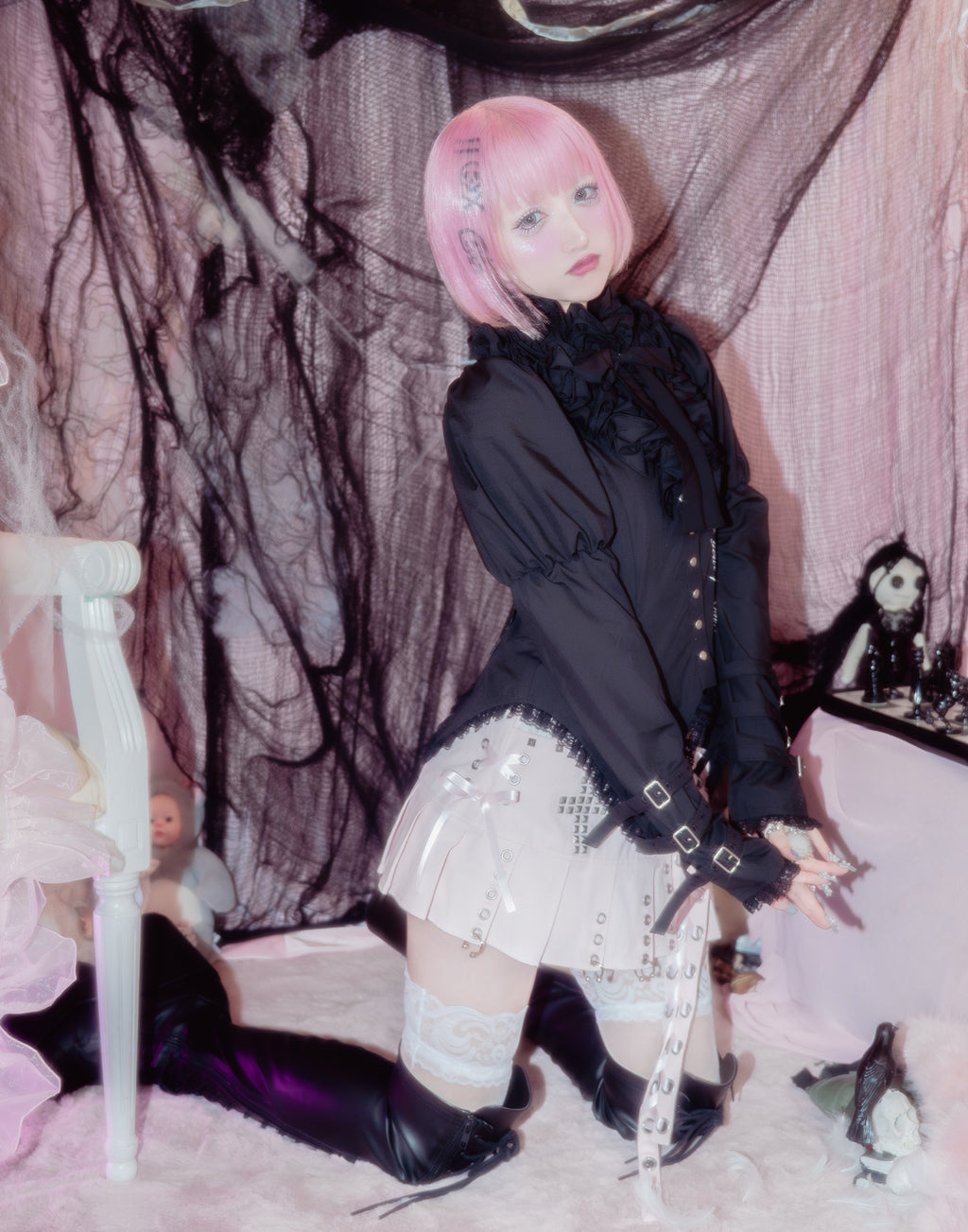 AVENCHUMU little angel frill blouse