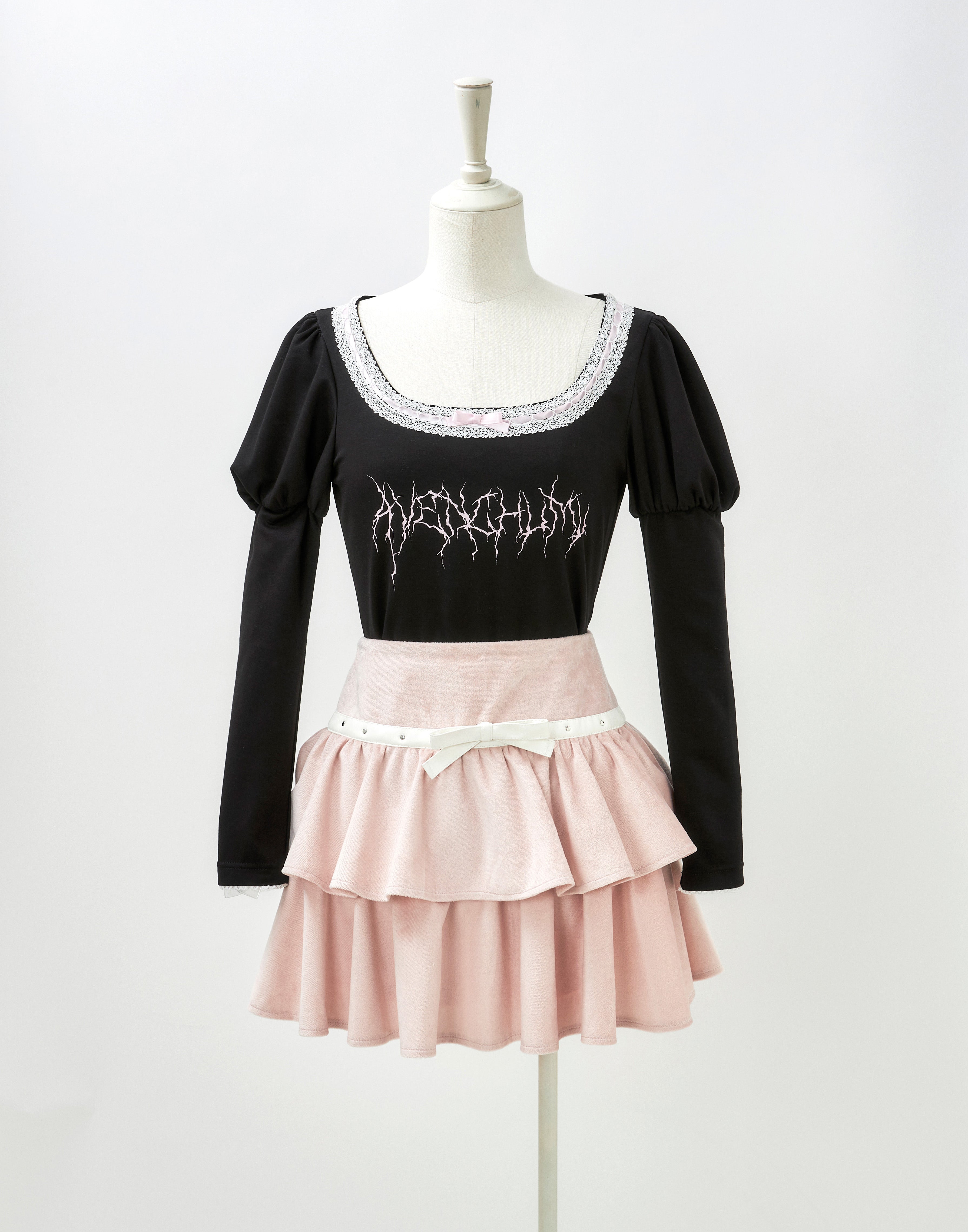 AVENCHUMU lace trimming tops